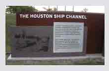 Houston Ship Channel Sign