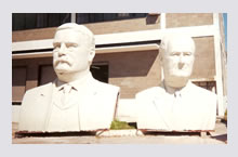 Presidents Theodore Roosevelt and Lyndon Baines Johnson