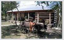 Log Cabin in Round Top, Texas